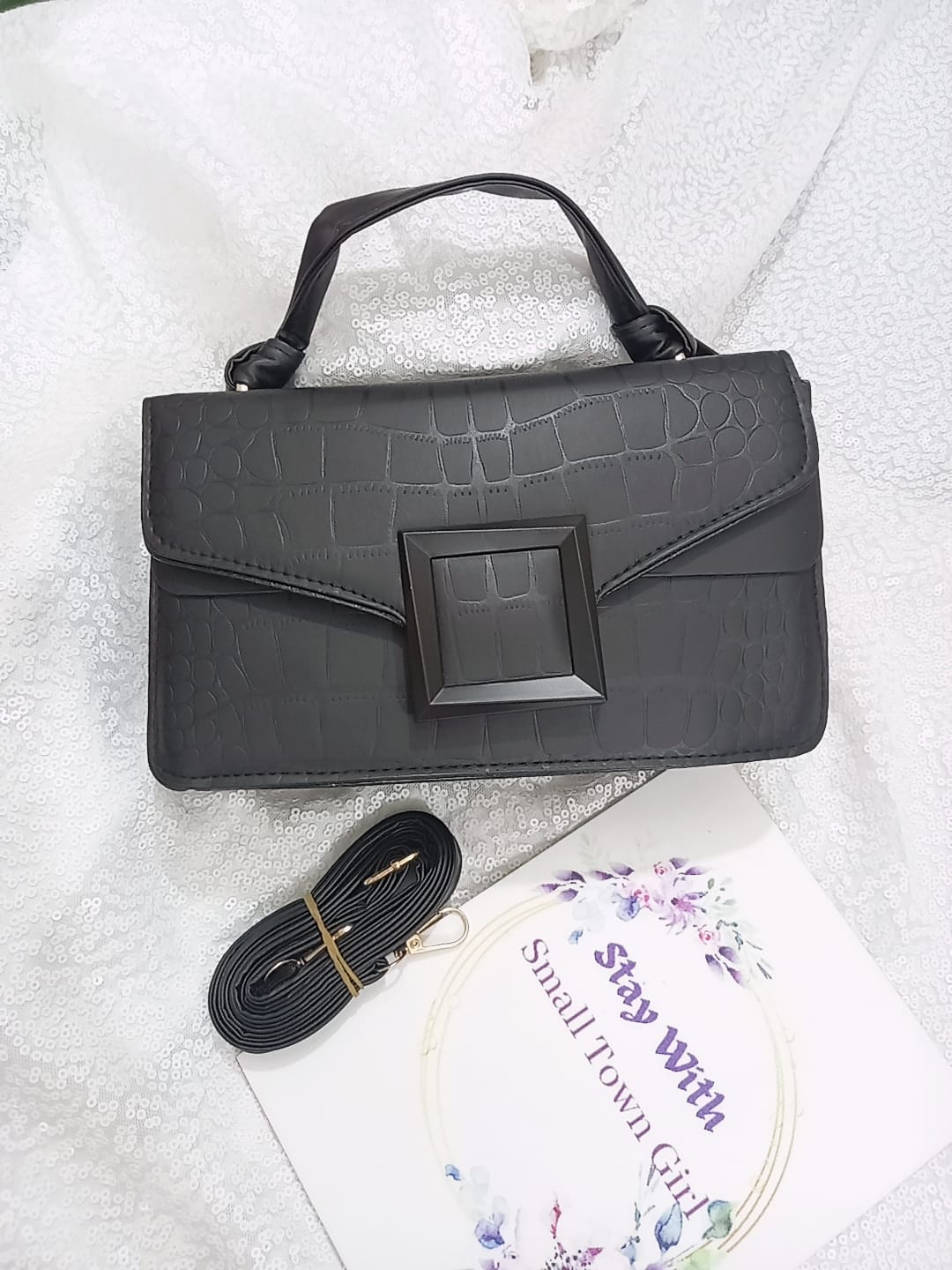 Fashionable Square Bag (B102)