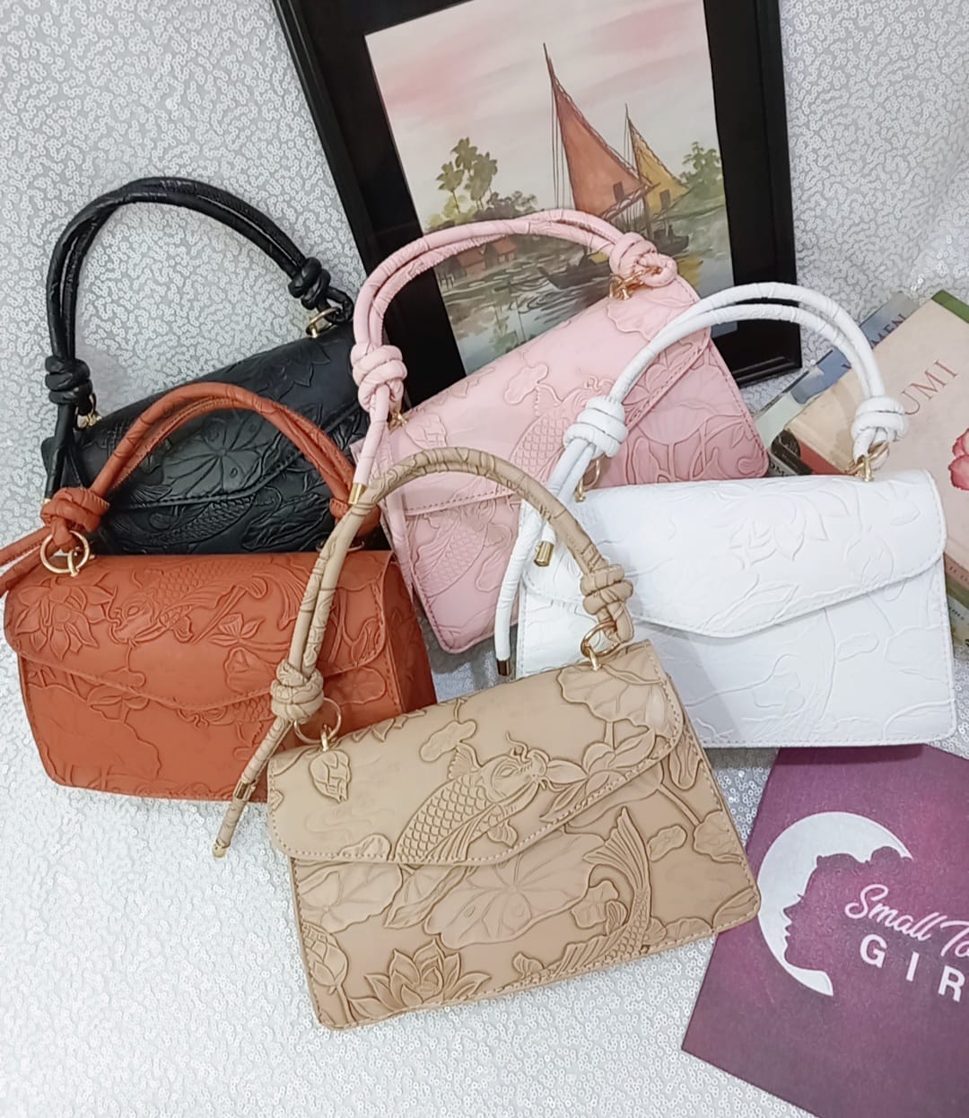 City Style Mini Handbag – PU Leather Classic (B133)