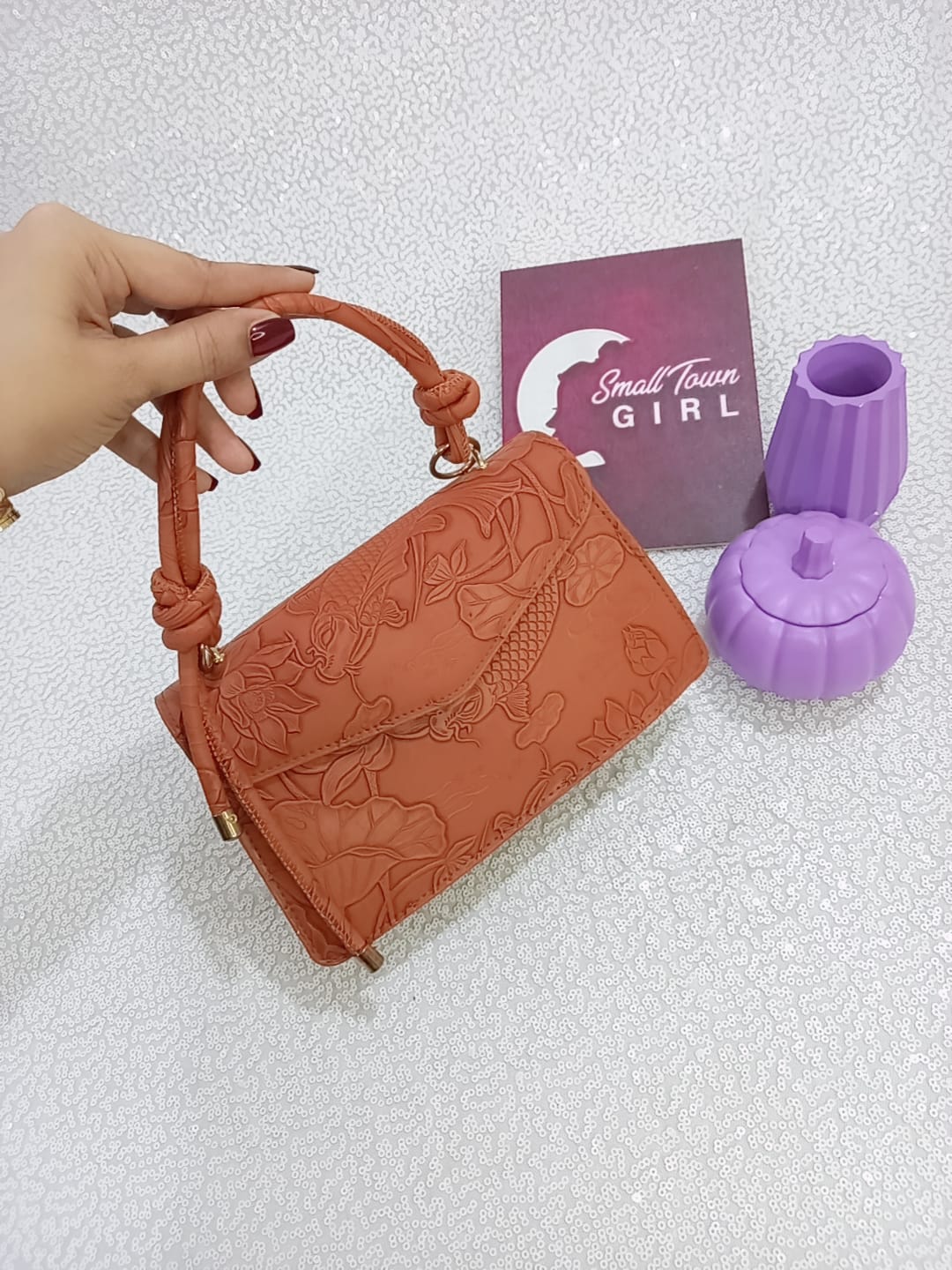 City Style Mini Handbag – PU Leather Classic (B133)