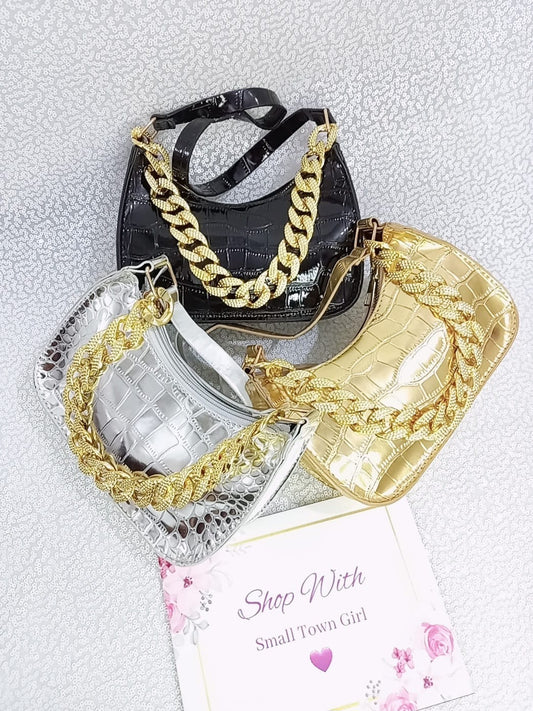 Small Square Tassel Bag (B110)