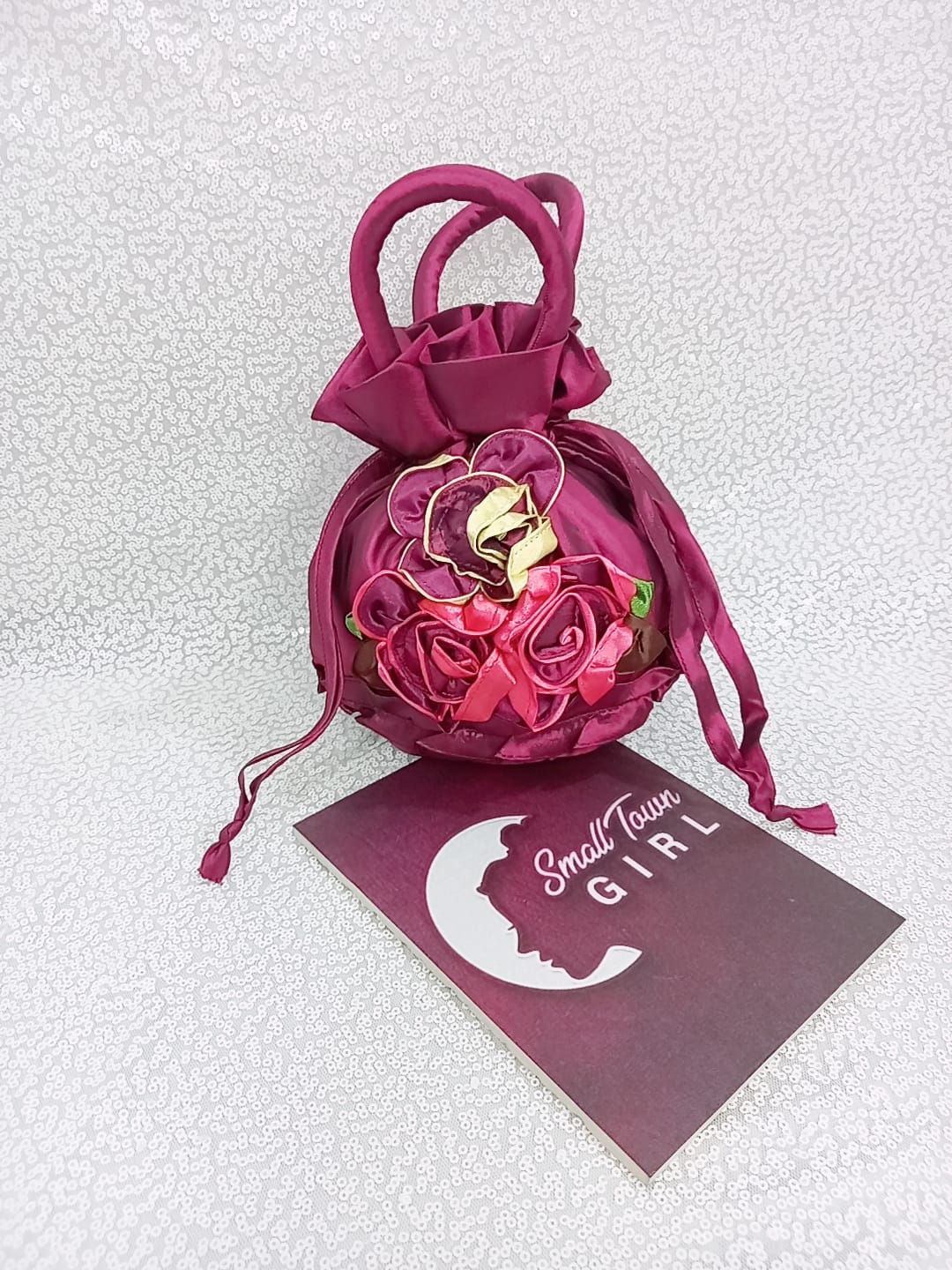 Silk Bucket Bag (B113)