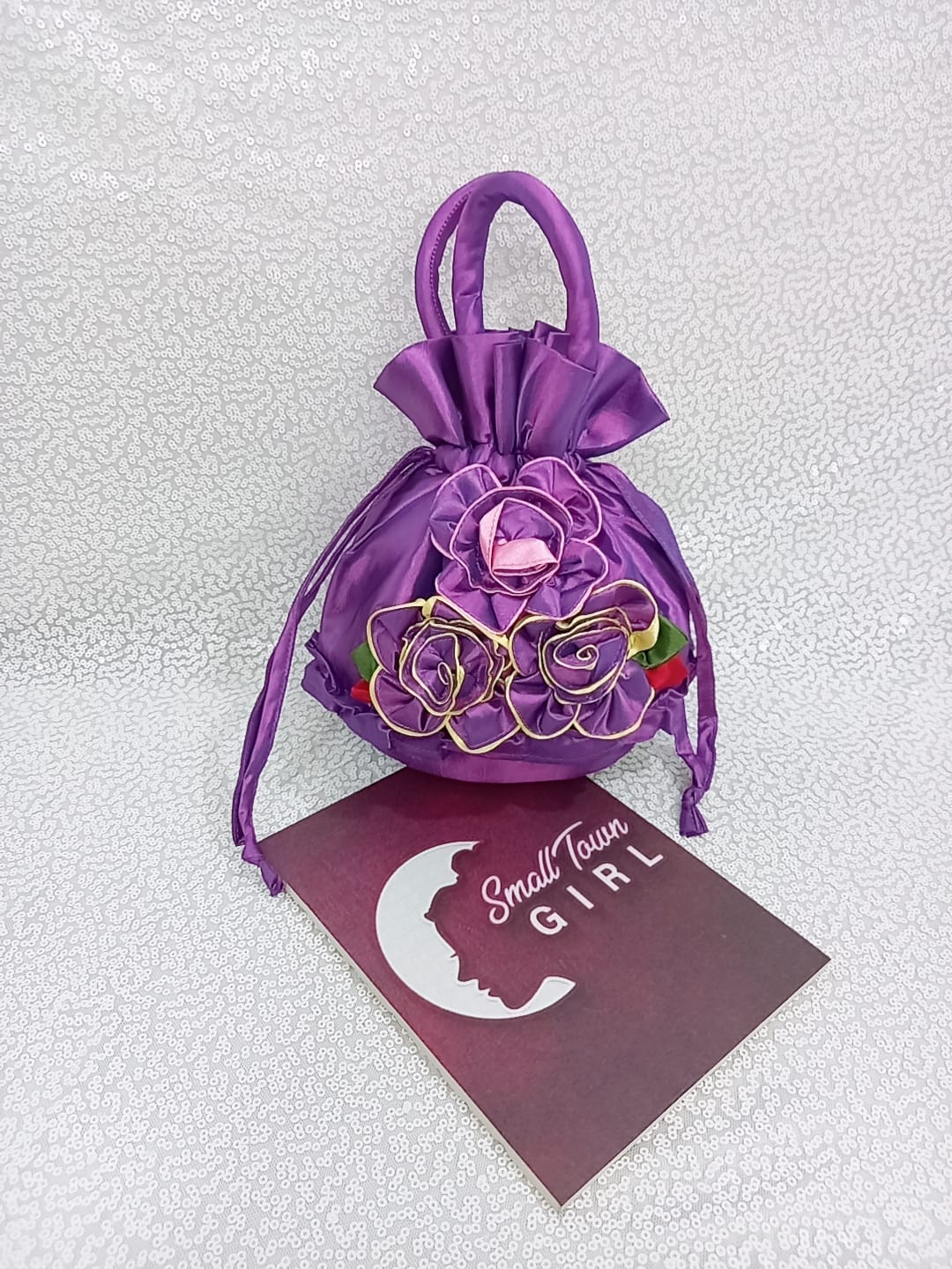 Silk Bucket Bag (B113)
