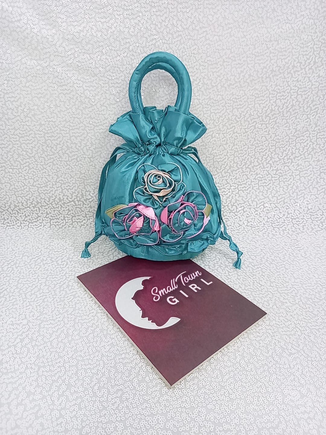 Silk Bucket Bag (B113)