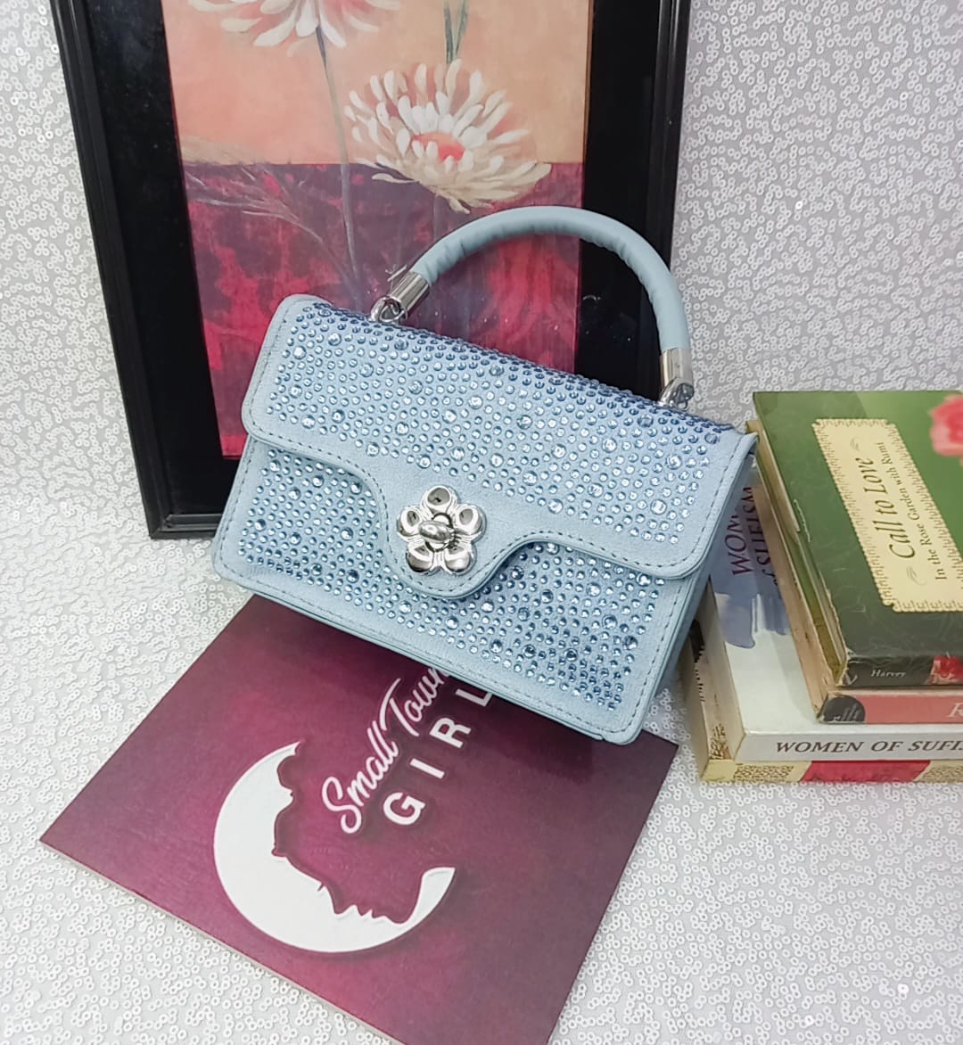 Modern PU Leather Mini Handbag – 6x8 Inch | Trendy Colors (B135)