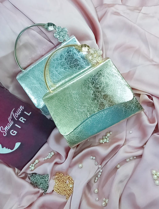 Foil Marble Texture Party Bag (B143)