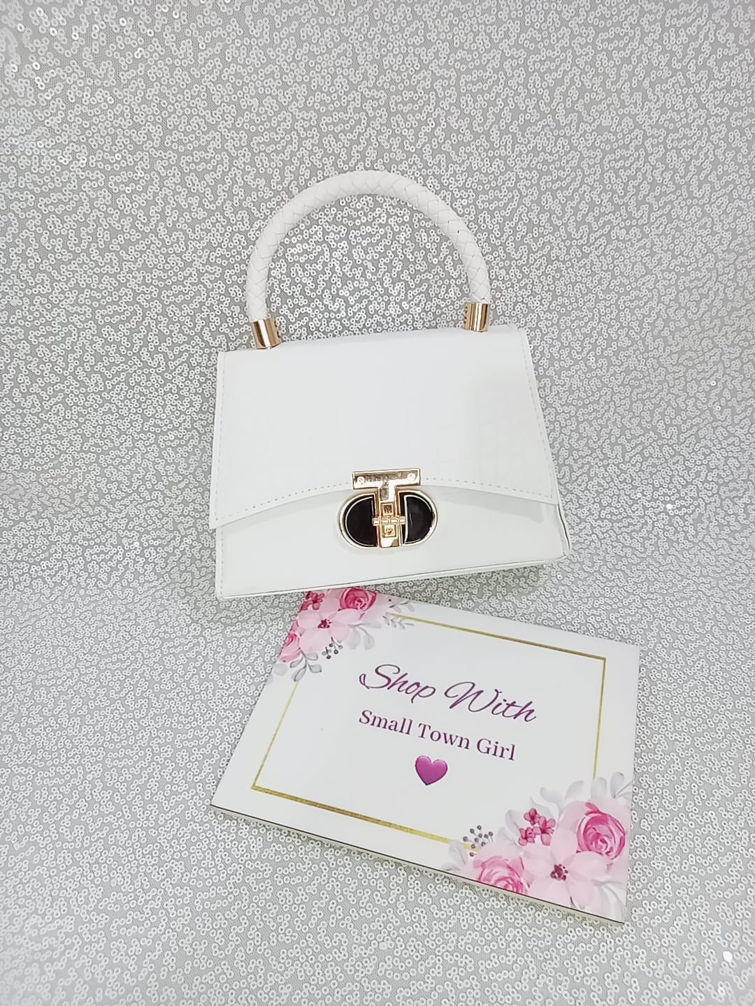 Mate Self Crocodile Print Bag (B111)