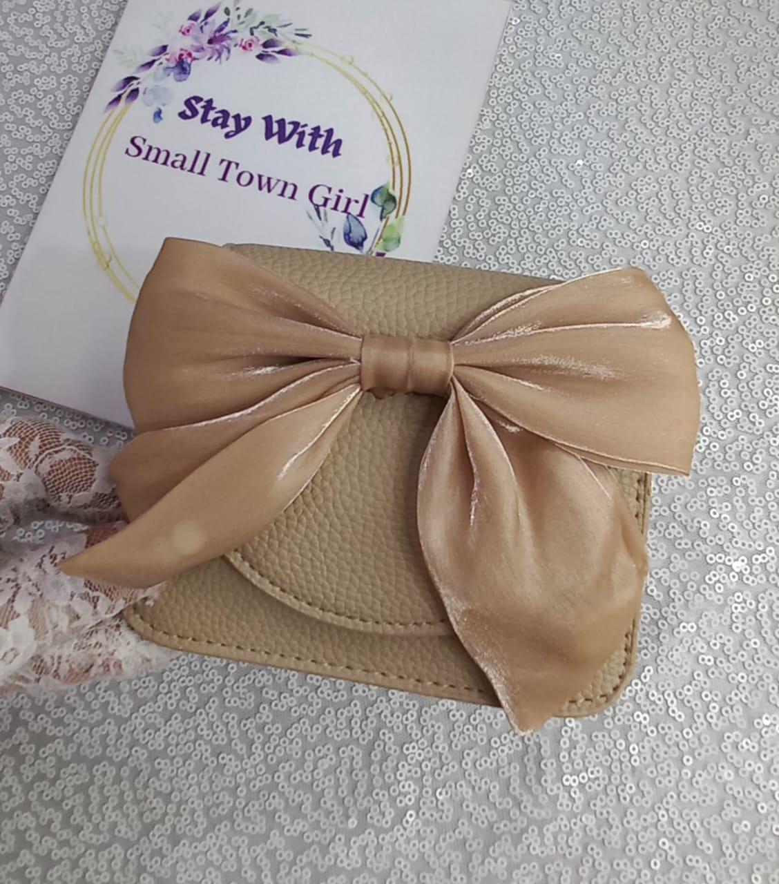 Adorable Mini Bow Bag (B116)