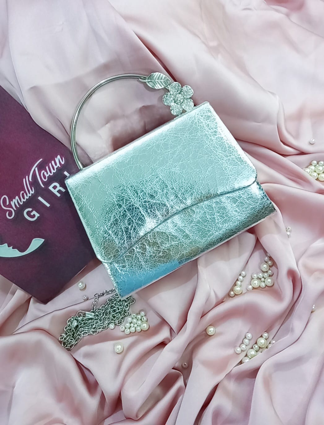 Foil Marble Texture Party Bag (B143)