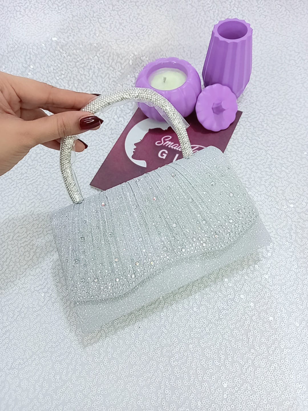 Party Stoned Handle Bag (B146)
